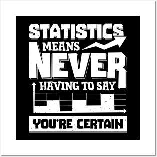 Mathematical Statistician Statistical Analyst Gift Posters and Art